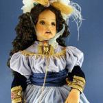 Дарлин-фарфоровая кукла от Донны Руберт.