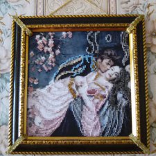 Вышивка бисером. Ромео и Джульетта