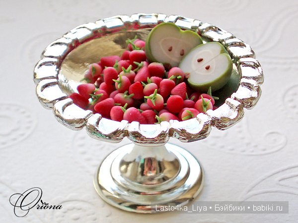 Очень вкусные сладости, не портящие фигуру. Авторская кукольная миниатюра Anna Oriona