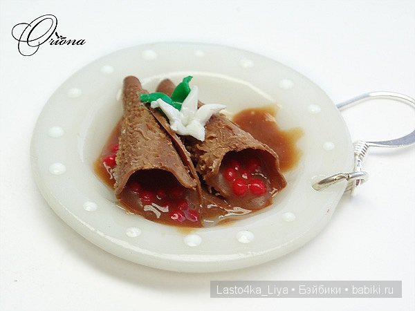 Очень вкусные сладости, не портящие фигуру. Авторская кукольная миниатюра Anna Oriona