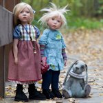 2 девочки в осеннем лесу [Zwergnase]