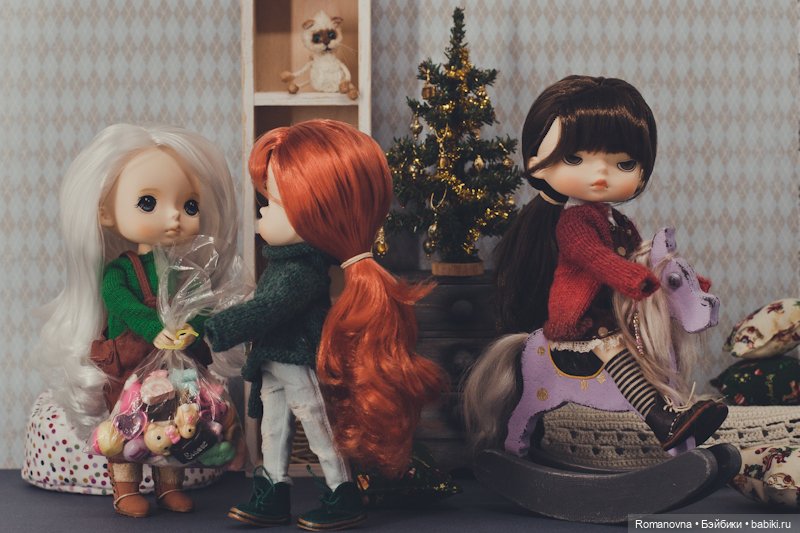 MONSTo-банда — Куклы Xiaomi Monst (Сяоми) и Pipitom: шарнирные (фото 6)