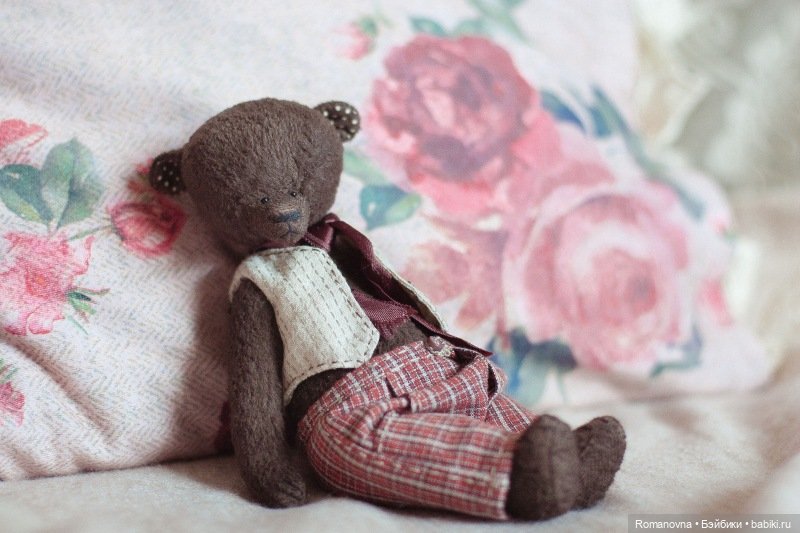 Мишек по осени считают — Авторские мишки Тедди и друзья: фото (фото 6)