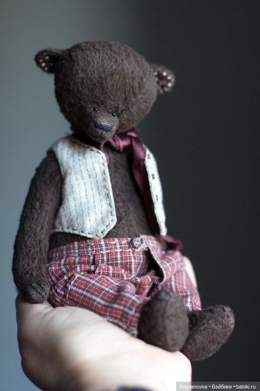 Мишек по осени считают — Авторские мишки Тедди и друзья: фото (фото 8)