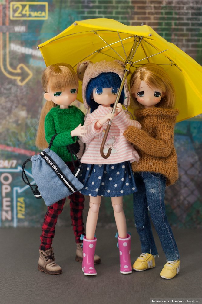 Мои девчонки Mamachapp — Аниме куклы (MJD/Винил): Imomo