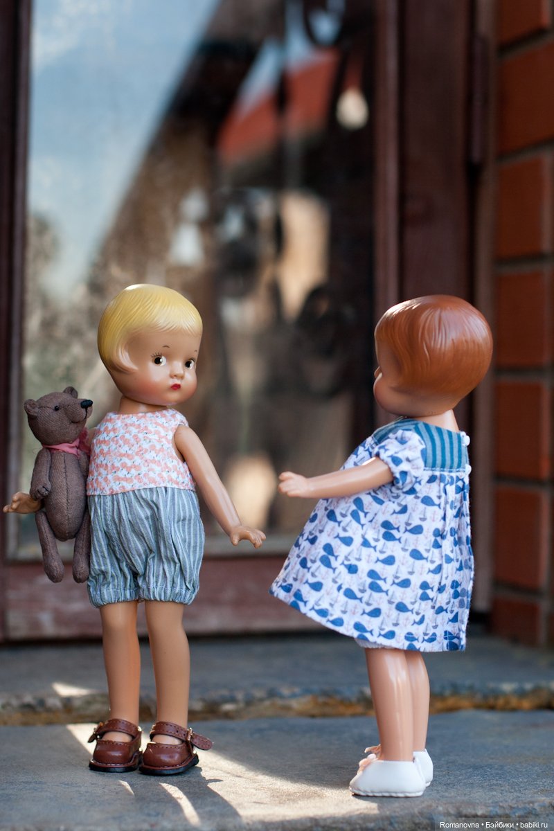 Две подружки Патсиэтты — Куклы Effanbee (Эффанби): Patsy (Патси)