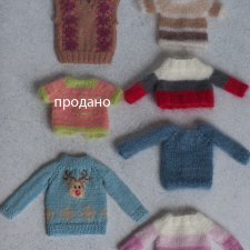 Вязаная одежда для Monst, Licca от разных мастеров