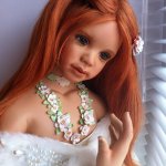 Нежная, изящная... с именем цветка и сказочно-прекрасная, как лебедь девочка от Сьюзен Крей - Шафран