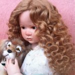 Небольшой опыт по созданию прически нашим любимым девочкам.