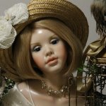 Айвори, Ivory - девушка цвета слоновой кости или кукла от автора Сюзан Крей, Susan Krey