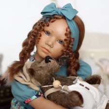 Яркая… солнечная…радужная… детка  от автора Annette Himstedt.