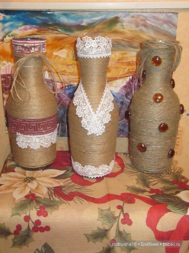 Новогодние хлопоты или как мы мастерили елки и вазы к празднику. Забирайте идеи