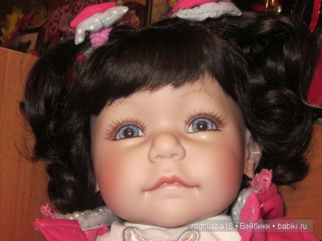 Adora: «Name your own baby» (Назови свою малышку)Чудесная брюнетка с голубыми глазами (фото 10)