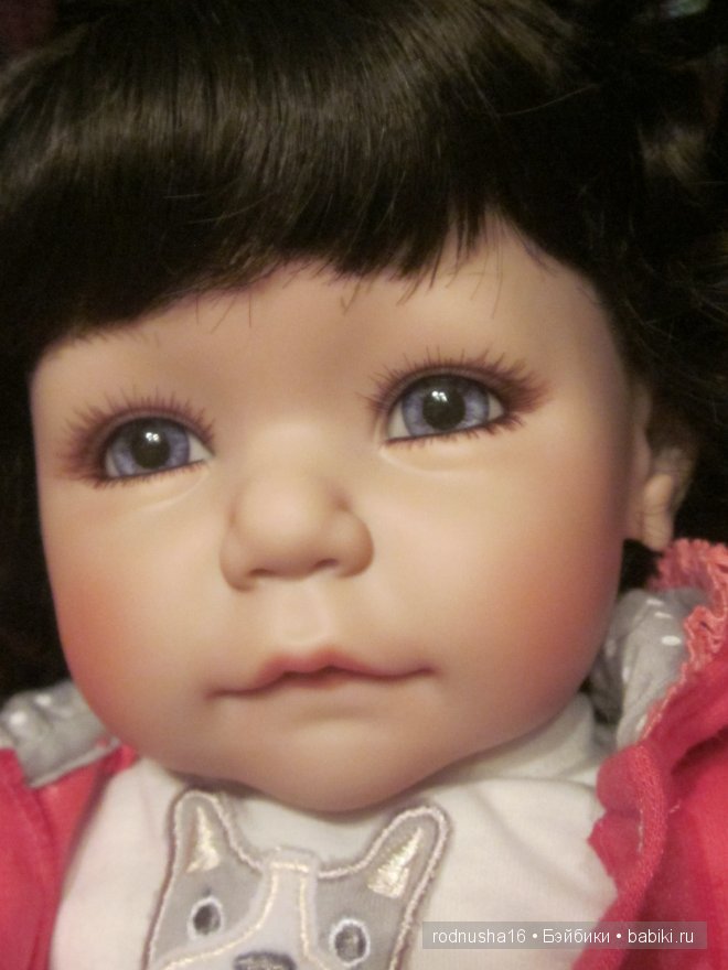 Adora: «Name your own baby» (Назови свою малышку)Чудесная брюнетка с голубыми глазами (фото 5)
