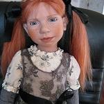 Инес - коллекционная кукла от Zwergnase