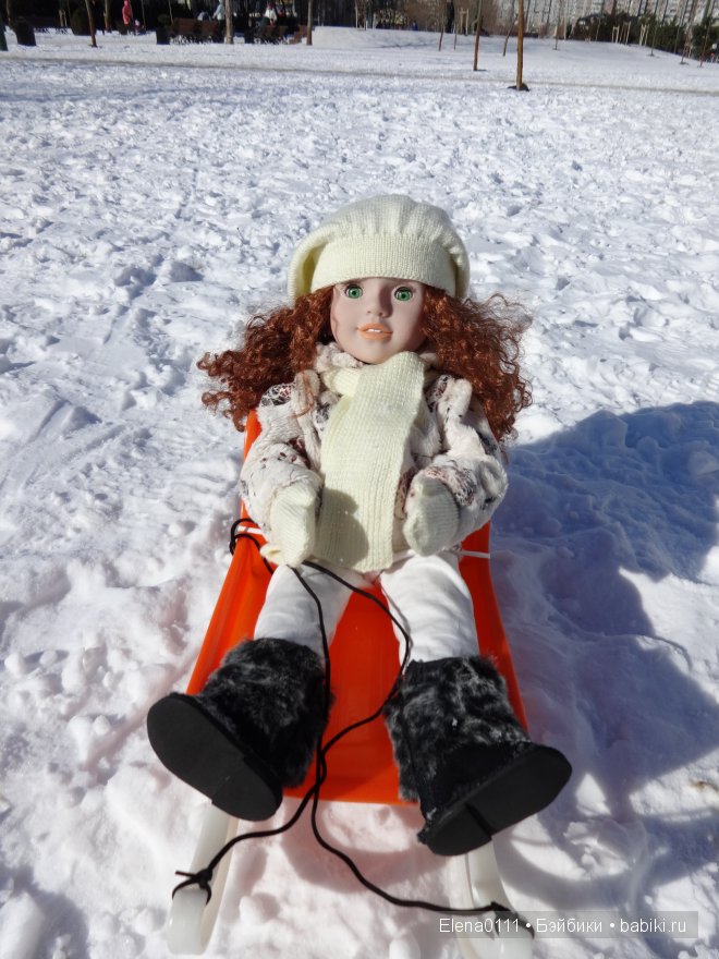 Снежная прогулка Никки. Australian Girl Matilda (фото 8)