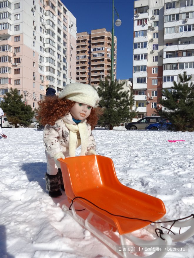 Снежная прогулка Никки. Australian Girl Matilda (фото 9)