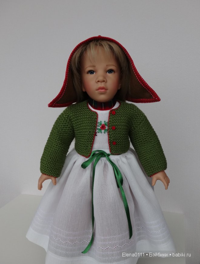 Мечта сбылась! Jeanne, Götz-Steiff, Hand-crafted doll, 17.5" (фото 2)