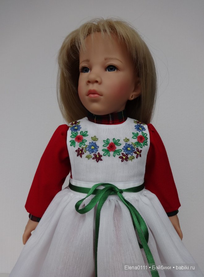 Мечта сбылась! Jeanne, Götz-Steiff, Hand-crafted doll, 17.5" (фото 9)