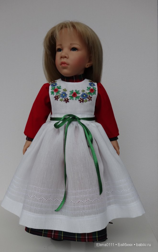 Мечта сбылась! Jeanne, Götz-Steiff, Hand-crafted doll, 17.5" (фото 10)