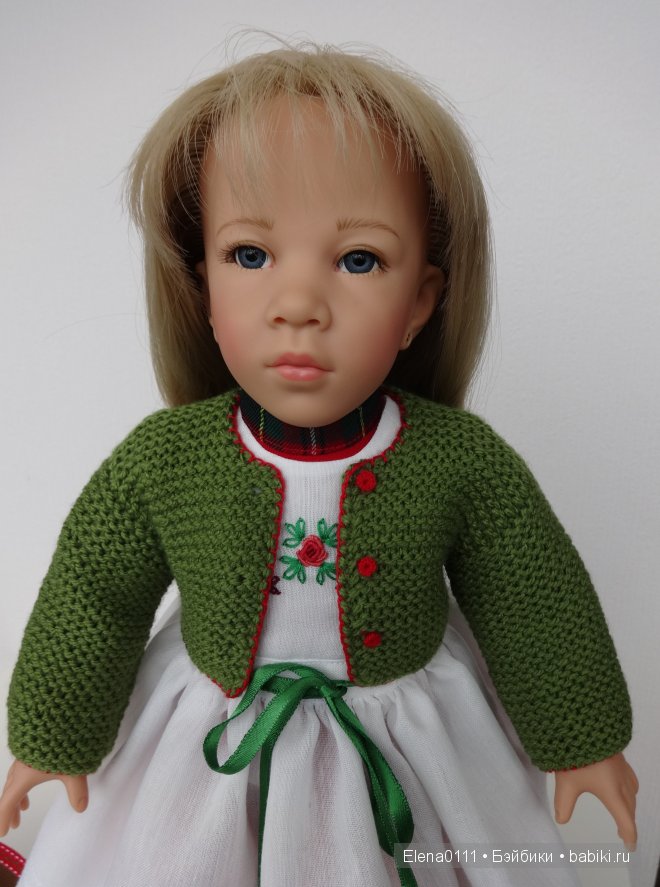 Мечта сбылась! Jeanne, Götz-Steiff, Hand-crafted doll, 17.5"