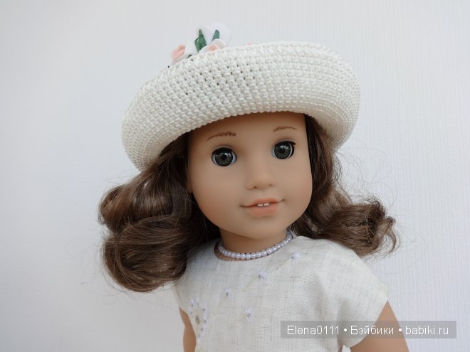 Новый наряд "Лён, хлопок, одуванчик..." для Ребекки. Rebecca American Girl (фото 7)