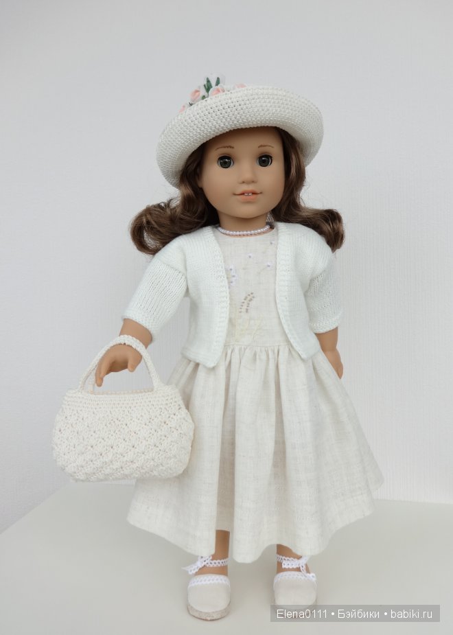 Новый наряд "Лён, хлопок, одуванчик..." для Ребекки. Rebecca American Girl
