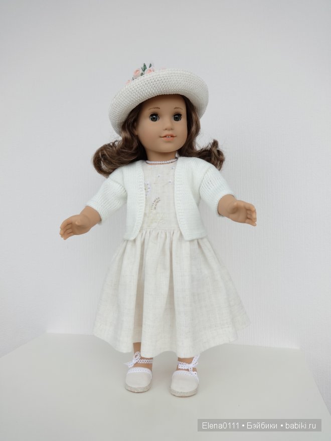 Новый наряд "Лён, хлопок, одуванчик..." для Ребекки. Rebecca American Girl (фото 2)