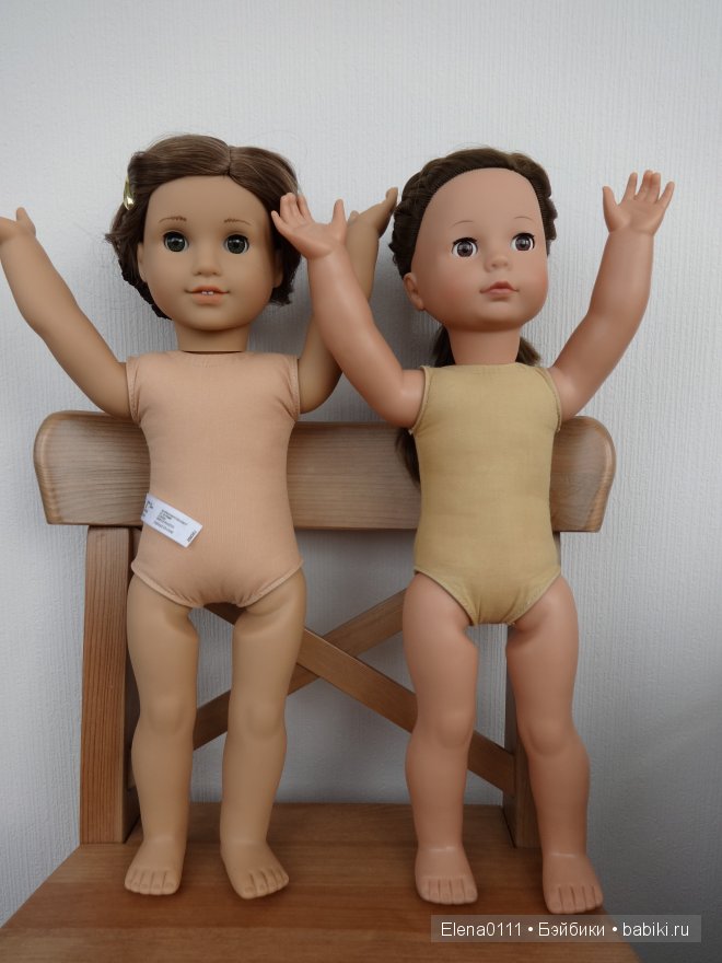Сравнение кукол с мягким телом. American Girl Rebecca, Carol Götz(1991г) и Elisabeth- Götz Precious day(2011г) (фото 2)