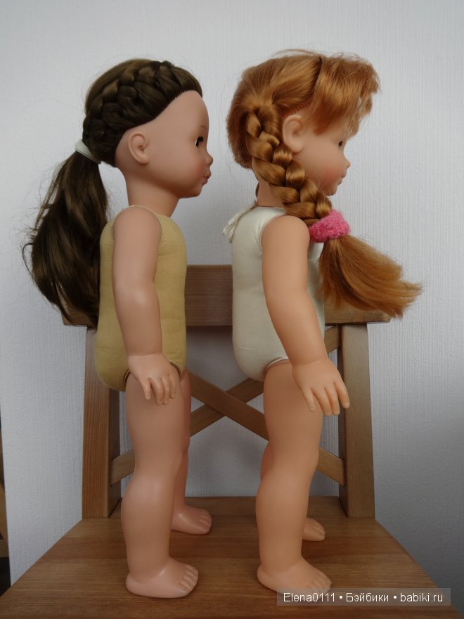 Сравнение кукол с мягким телом. American Girl Rebecca, Carol Götz(1991г) и Elisabeth- Götz Precious day(2011г) (фото 5)