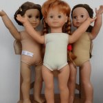 Сравнение кукол с мягким телом. American Girl Rebecca, Carol Götz(1991г) и Elisabeth- Götz Precious day(2011г).
