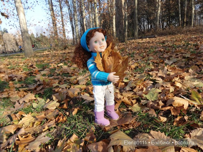 "Золотая осень и моя золотая девочка". Australian Girl Matilda (фото 2)