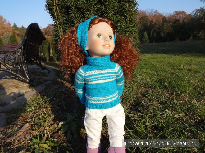 "Золотая осень и моя золотая девочка". Australian Girl Matilda (фото 5)