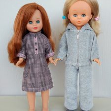 Сравнительный топик винтажной Нэнси (Nency Famosa) Испания и современной Кика (Kika) Испания