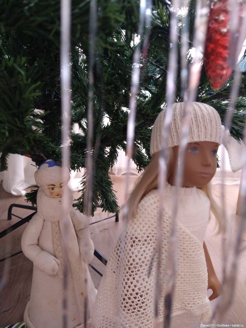 Моя кукла года 2024- Саша( Снегурочка) (фото 8)