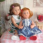 Наши новенькие любимки - куколки Kathe Kruse