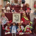 Выставка "Время кукол" № 13 в Санкт-Петербурге, 2014. Стенд Kathe Kruse