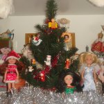 Наши куклы в ожидании Нового года