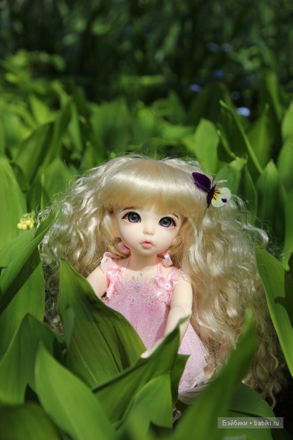Лилу и весеннее солнце! Маленькая эльфиечка, куколка БЖД