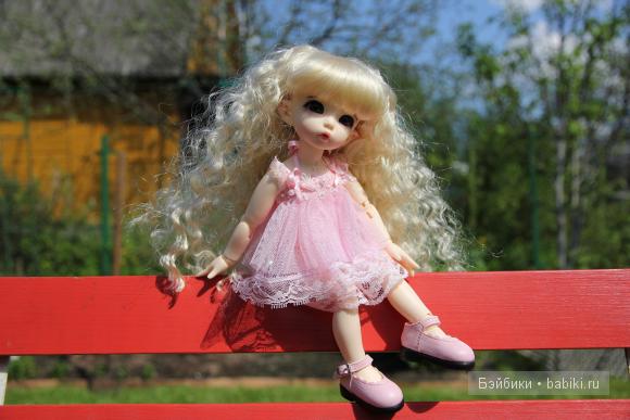 Лилу и весеннее солнце! Маленькая эльфиечка, куколка БЖД