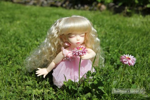 Лилу и весеннее солнце! Маленькая эльфиечка, куколка БЖД