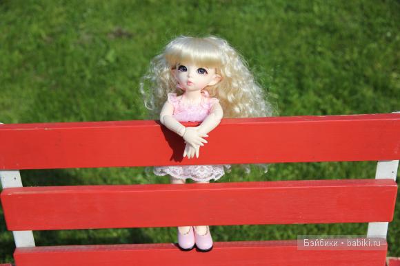 Лилу и весеннее солнце! Маленькая эльфиечка, куколка БЖД