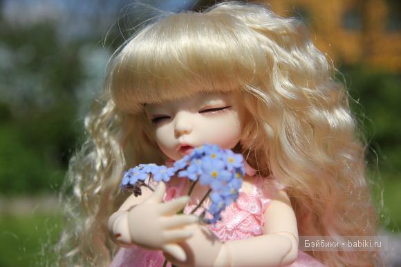 Лилу и весеннее солнце! Маленькая эльфиечка, куколка БЖД (фото 5)