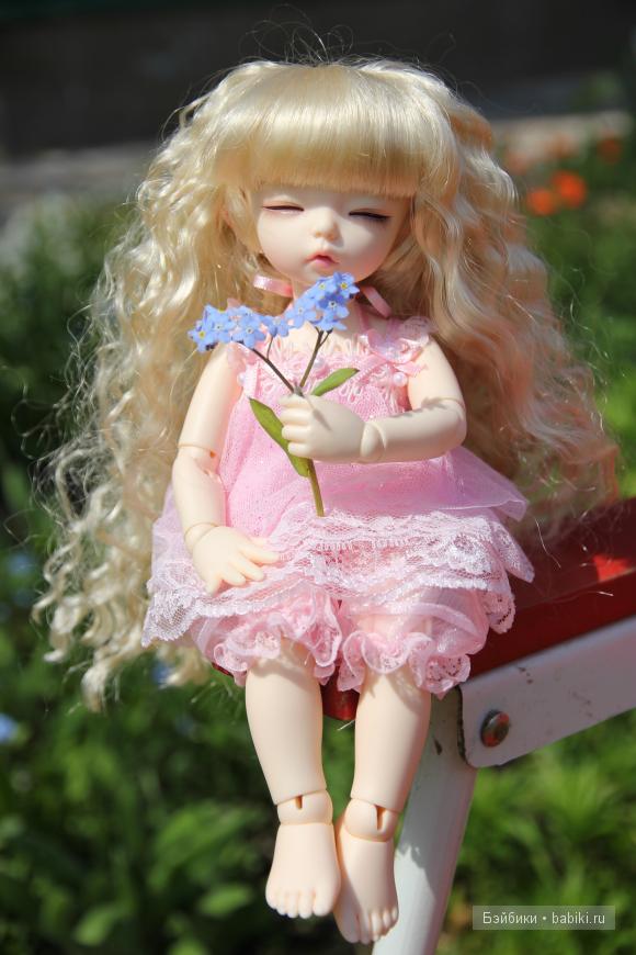 Лилу и весеннее солнце! Маленькая эльфиечка, куколка БЖД (фото 4)