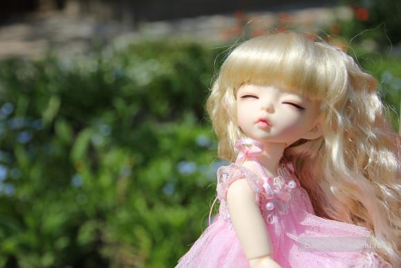 Лилу и весеннее солнце! Маленькая эльфиечка, куколка БЖД