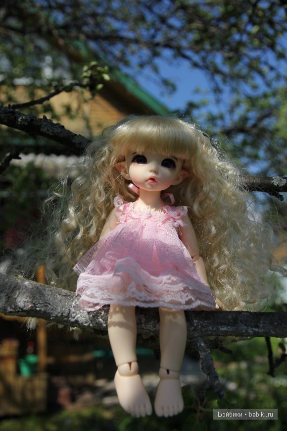 Лилу и весеннее солнце! Маленькая эльфиечка, куколка БЖД