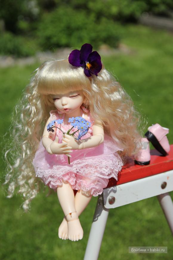 Лилу и весеннее солнце! Маленькая эльфиечка, куколка БЖД (фото 7)