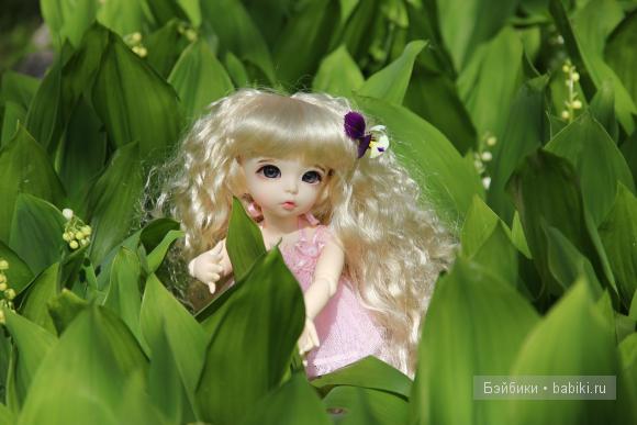 Лилу и весеннее солнце! Маленькая эльфиечка, куколка БЖД