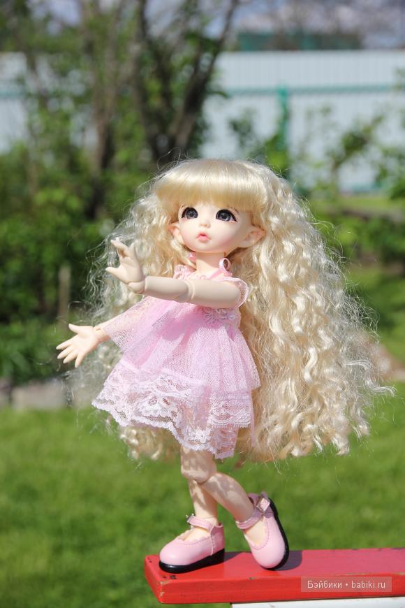 Лилу и весеннее солнце! Маленькая эльфиечка, куколка БЖД