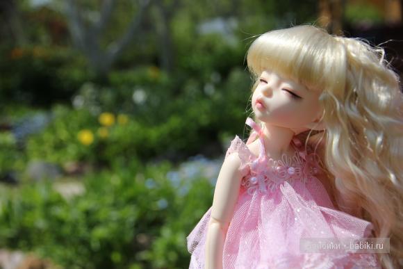 Лилу и весеннее солнце! Маленькая эльфиечка, куколка БЖД